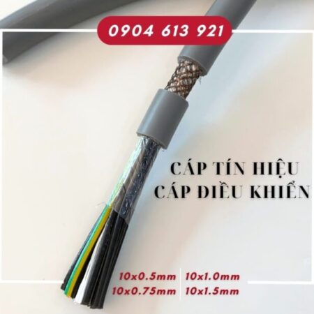 Cáp điều khiển/ cáp tín hiệu 10 lõi 10×0.5mm/10×0.75mm/10×1.0mm/10×1.5mm Altek Kabel Cáp điều khiển/ cáp tín hiệu 10 lõi 10×0.5mm/10×0.75mm/10×1.0mm/10×1.5mm Altek Kabel
