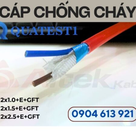 Cáp tín hiệu chống cháy chống nhiễu 2×1.5mm2-FR Altek Kabel Cáp tín hiệu chống cháy chống nhiễu 2×1.5mm2-FR Altek Kabel