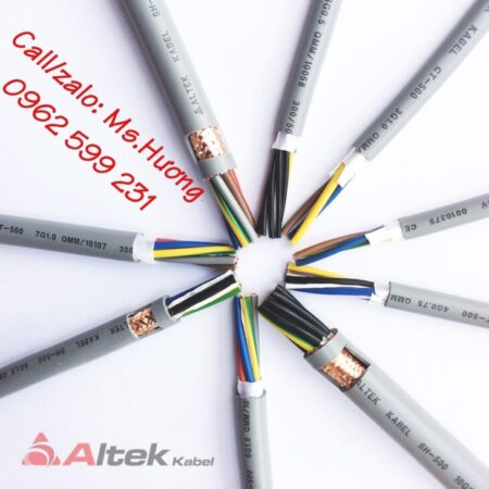 Cáp điều khiển, Cáp tín hiệu Altek kabel 2-30 lõi giá sỉ toàn quốc Cáp điều khiển, Cáp tín hiệu Altek kabel 2-30 lõi giá sỉ toàn quốc