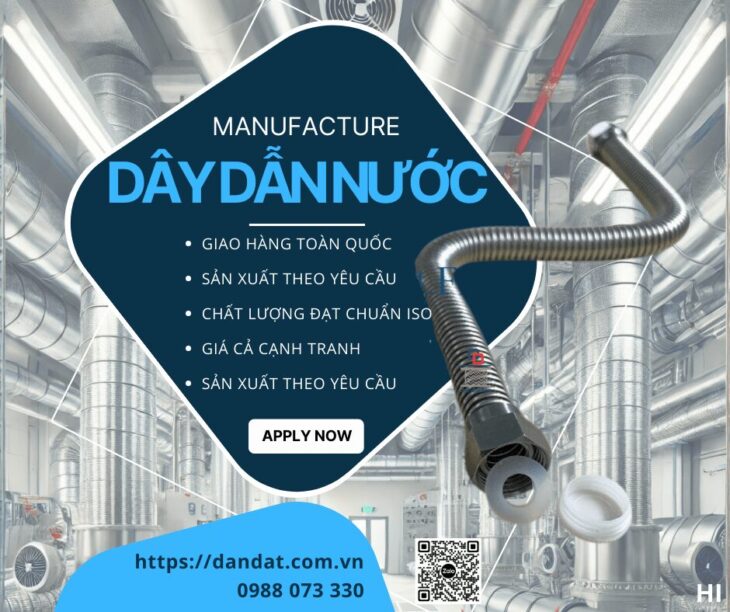 Dây Dẫn Nước Inox| Dây dẫn nước inox chịu nhiệt| Dây dẫn nước chịu nhiệt: Giải Pháp Cho Hệ Thống Cấp
