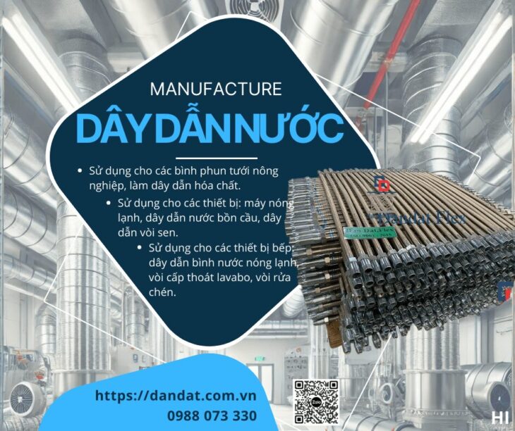 Dây Dẫn Nước Inox| Dây dẫn nước inox chịu nhiệt| Dây dẫn nước chịu nhiệt: Giải Pháp Cho Hệ Thống Cấp