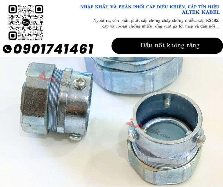 Đầu nối răng ngoài, đầu nối không răng, đầu nối răng trong, khớp nối