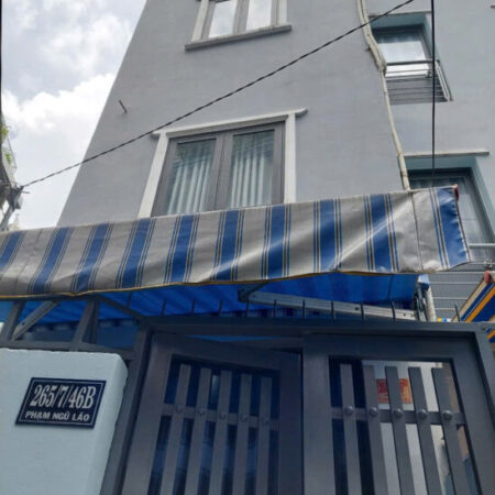 Bán nhà 4 Tầng, 3 MT đường Phạm Ngũ Lão Quận 1