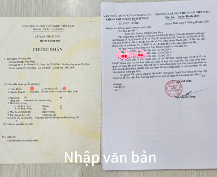 ĐẤT CHÍNH CHỦ – GIÁ TỐT – Vị Trí Đẹp Tại Thôn 1, Xã Yên Bình, Huyện Thạch Thất, Thành phố Hà Nội