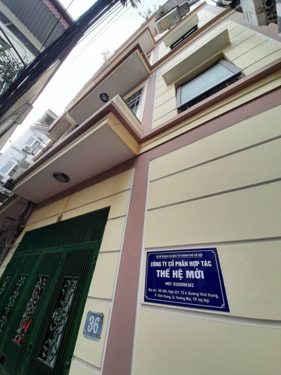 Bán nhà phố Vĩnh Hưng giá 5.8 tỷ, diện tích 30m2, 5 tầng , mặt tiền 5m