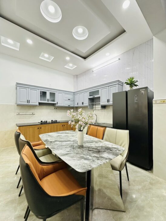 11X5M,4T BÁN NHÀ NGAY LÊ VĂN THỌ, HẺM XE HƠI, P9 GÒ VẤP, GIÁ 5.X TỶ