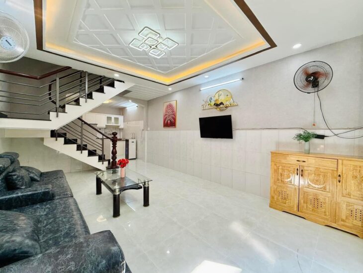 BÁN NHÀ 1 XẸC, MỚI NGAY LÊ VĂN THỌ, HẺM 3M, P16 GÒ VẤP, GIÁ 4.X TỶ