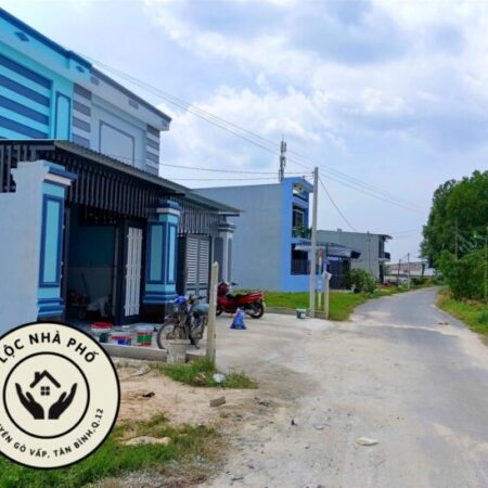 5X20M, BÁN NHÀ NGAY KCN TÂN PHÚ TRUNG, HẺM XE TẢI, CỦ CHI, GIÁ 2.X TỶ