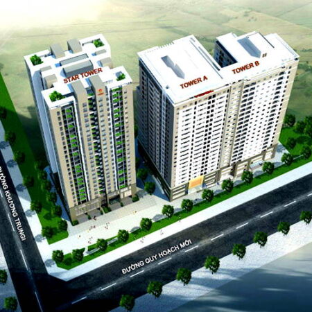 Bán gấp CC tầng 19, DT 90 m2 – 3PN Tòa A Star tower, 283 Khương Trung, Thanh Xuân, 5,85 tỷ.