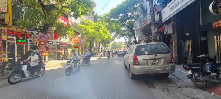 BÁN NHÀ MẶT PHỐ THANH XUÂN – VỈA HÈ OTO TRÁNH – KINH DOANH – 105M 5 TẦNG – GIÁ 3X TỶ