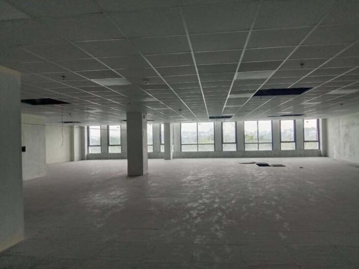 toà nhà mặt phố Hồng Tiến, 480m x 9tầng, mặt tiền 18m, 2 thang máy, thiết kế hiện đại, full thổ cư