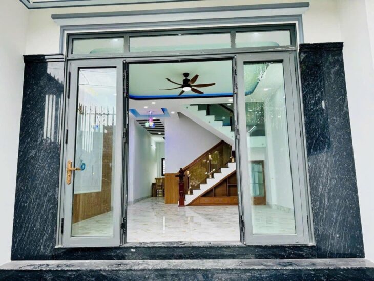 HAI CĂN NHÀ MỚI 2 TẦNG THIẾT KẾ HIỆN ĐẠI HẺM ĐƯỜNG ĐẦU BẦU VĨNH THẠNH – NHA TRANG