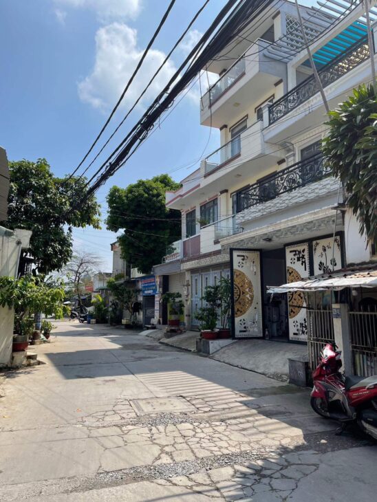 Nhà Hẻm Thông 7M – Khu Vip Hiệp Thành CITY – 4 Tầng.60M2. Chỉ 4,95 Tỷ.