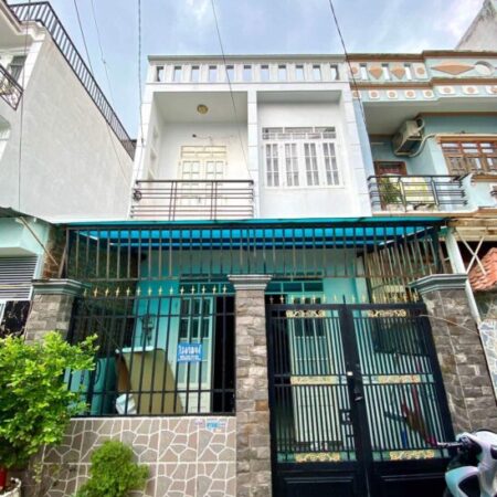 Nhà 2 Tầng – Hẻm Nhựa Xe Hơi 5M Thông – Gần Bệnh Viện Quận 12. 75M2.