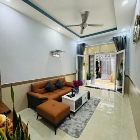 Bán Nhà Đẹp Gò Vấp, Full nội thất, hẻm 3m, 2 tầng, 2 PN, Hẻm 3m, sổ nở hậu