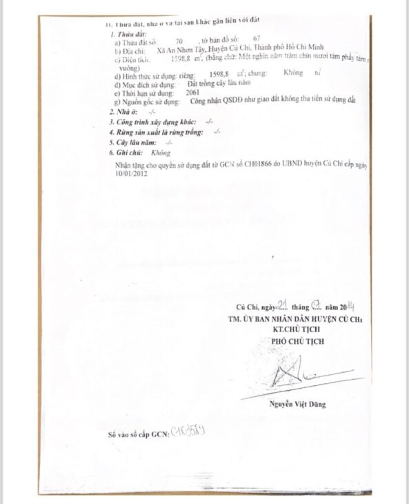 bán đất mặt tiền đường an nhơn tayangang 71m có thổ cư