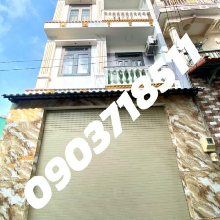 NHÀ 3 TẦNG THIẾT KẾ ĐẸP SANG TRỌNG – HẺM XE HƠI THÔNG – SÁT VÁCH HIỆP THÀNH CITY.