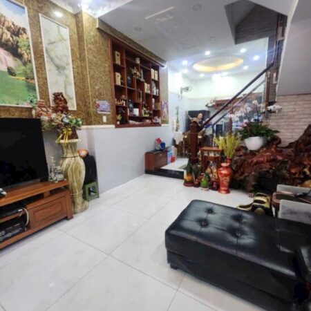 HẺM XE HƠI 1942 HUỲNH TẤN PHÁT NHÀ BÈ – 4 TẦNG FULL NỘI THẤT – 5Ty6.