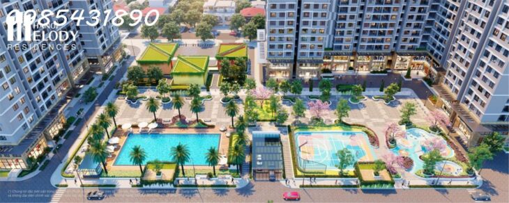 CĂN HIẾM suất ngoại giao giá rẻ 2PN – 3PN HN Melody Linh Đàm, Hoàng Mai HN, CK 9% ký trực tiếp CĐT,