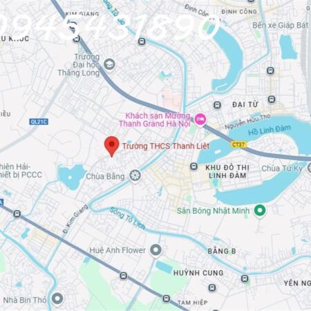 CỰC RẺ, Bán NHÀ MẶT PHỐ 225m2 chỉ hơn 40 TR/M2, gần trường THCS Thanh Liệt