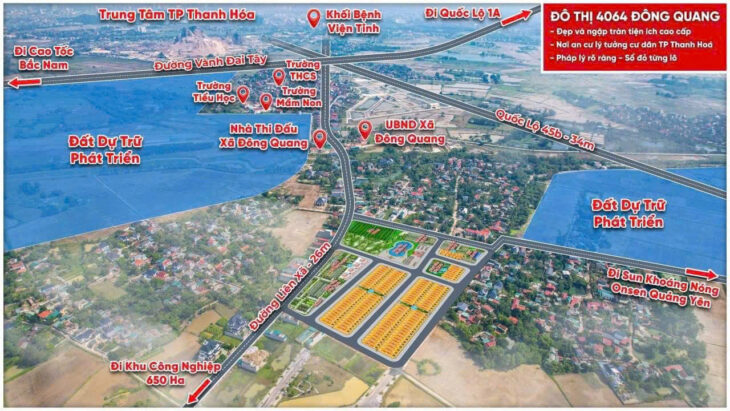 Bán đất biệt thự siêu rẻ và đẹp tại Đông Quang