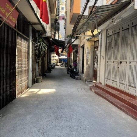 NHÀ MỚI-LÔ GÓC-THANG MÁY 35M2 X 6 TẦNG-GIÁ 7.95 TỶ NGAY NGÃ 5 HOÀNG QUỐC VIỆT.