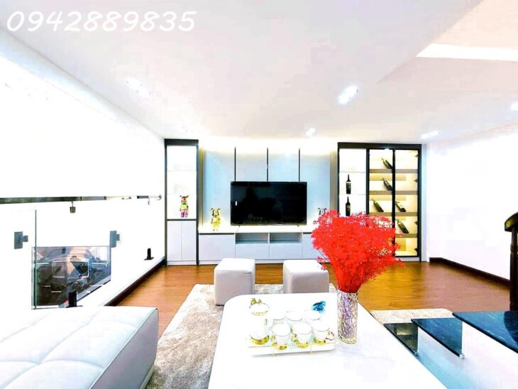 bán nhà Khương Thượng, Tam Khương, Đống Đa, 57m2 x 5T MT 4.4m buiding siêu víp.