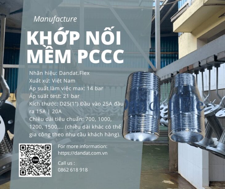 Khớp Nối Mềm PCCC| Dây mềm nối đầu phun sprinkler, Ống mềm kết nối đầu phun Sprinkler – Giải Pháp
