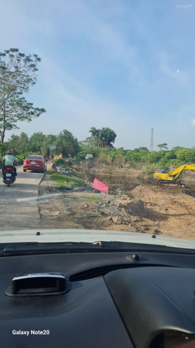 Bán lô góc 215m2 siêu đẹp tại xã Tân Phú, Quốc Oai Hà Nội