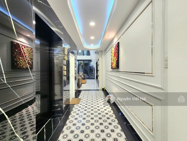 Nhà 6 tầng mặt tiền đường Số, P Tân Kiểng, Q7 – có thang máy – full nội thất luxury