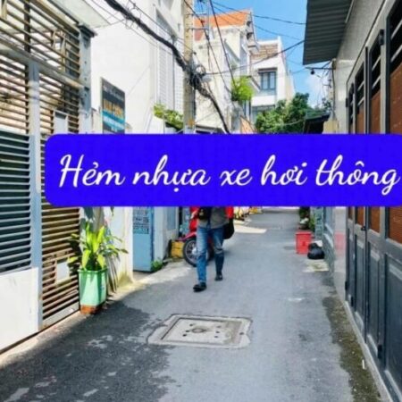 NHÀ HẺM NHỰA XE HƠI NGUYỄN VĂ KHỐI P11 GÒ VẤP DIỆN TÍCH FULL 86M2 GIÁ CHỈ NHỈNH 6 TỶ