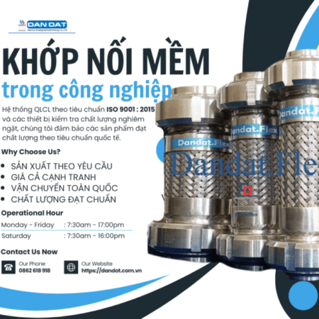 Khớp Nối Mềm Inox- Khớp nối mềm cho đường ống dẫn hơi, Khớp nối giảm rung inox 304 Khớp Nối Mềm Inox- Khớp nối mềm cho đường ống dẫn hơi, Khớp nối giảm rung inox 304