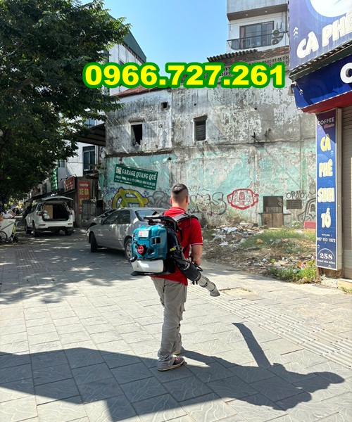 Máy thổi lá , thổi bụi công trình, thổi lá cây san trường chạy xăng 4 thì Kawasaki TK85