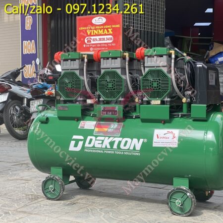 Máy nén khí không dầu 9HP 160L Dekton giá rẻ