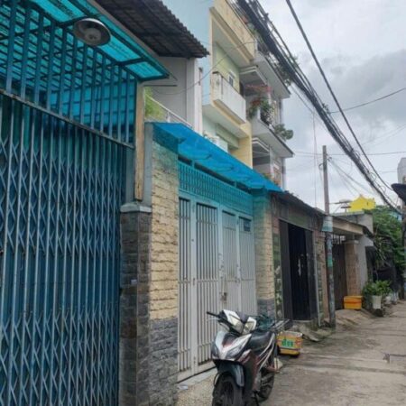 Nhà 2 tầng đường PHAN VĂN HỚN, phường TÂN THỚI NHẤT, Q12, dt 80m2 (4,3mx19m). Hẻm ôtô Giá 4,55Tỷ