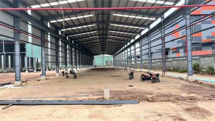xưởng sản xuất kinh doanh diện tich thuê đa dạng, tiếp nhận ngành nghề sản xuất theo QĐ