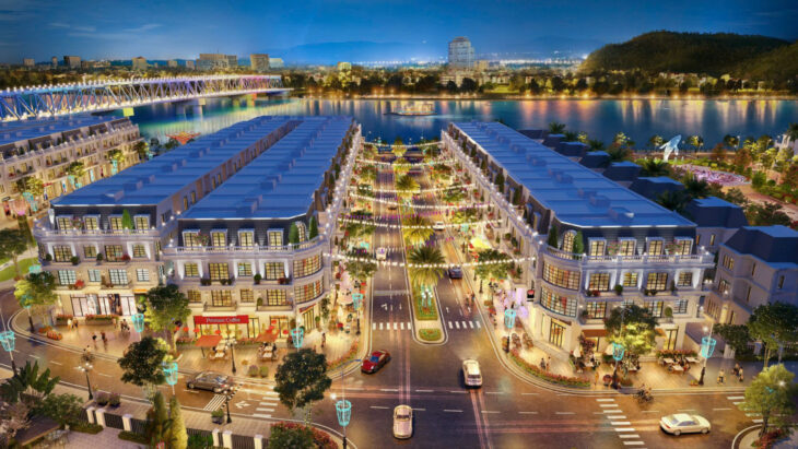 Giá 50,x triệu/m2 – NHÀ BÊN SÔNG CHẢY DÒNG THỊNH VƯỢNG – VINH RIVERSIDE – TP VINH