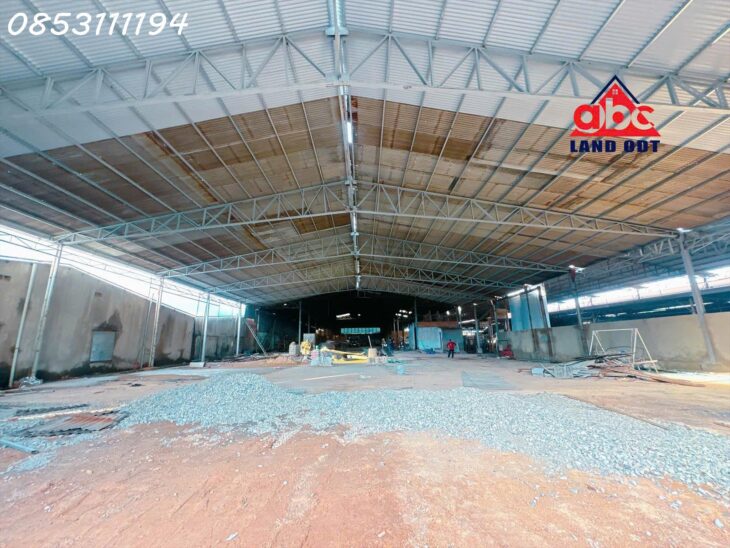 Cho thuê xưởng 4500m2. Phường Tân Hoà Tp.Biên Hòa -Giá 100tr/Tháng