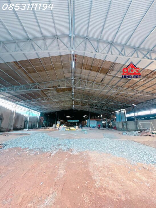 Cho thuê xưởng 4500m2. Phường Tân Hoà Tp.Biên Hòa -Giá 100tr/Tháng