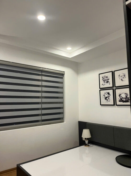 Gia đình e có căn hộ tầng trung căn góc Hồ Gươm Plaza 76m2 2 ngủ full đồ giá 4,9 tỷ