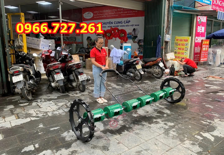 Máy gieo sạ lúa 6 trống loại cải tiến