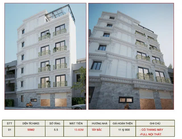 NHÀ ĐẸP – MỚI PHỐ LÂM DU 56M2,6 TẦNG- THANG MÁY , MẶT TIỀN 12M,11.8 TỶ.