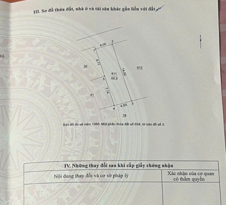 VẠN PHÚC HÀ ĐÔNG NGÕ THÔNG Ô TÔ QUA NHÀ – 56M2 – MT 4M – GIÁ 8ty8 . CTL