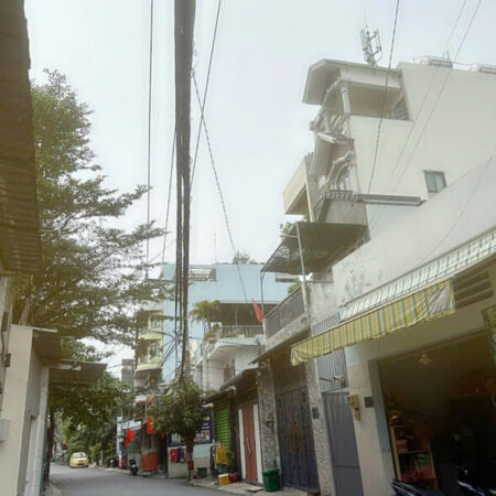 BÁN NHÀ MẶT TIỀN HẺM KD GÒ VẤP- 64M2- 4 TẦNG- NHỈNH 6TY