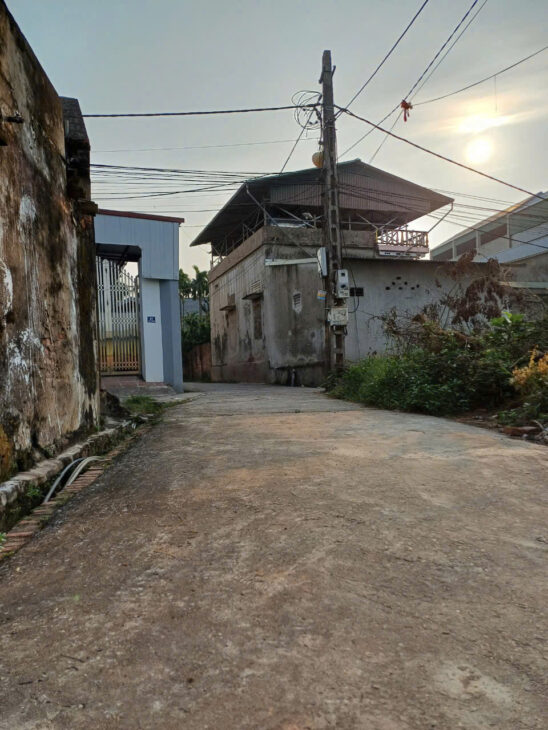 dt; 65,8m xã dại yên làn 2 tỉnh lộ 419 lô góc thoáng đường ô tô thông