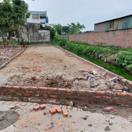 dt; 65,8m xã dại yên làn 2 tỉnh lộ 419 lô góc thoáng đường ô tô thông