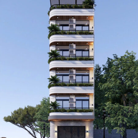 Bán CC mini 6 tầng thang máy 8p doanh thu 45 triệu/ tháng, 9,4 tỷ, 45m2 tại Ngõ 15 Gốc Đề, Hoàng