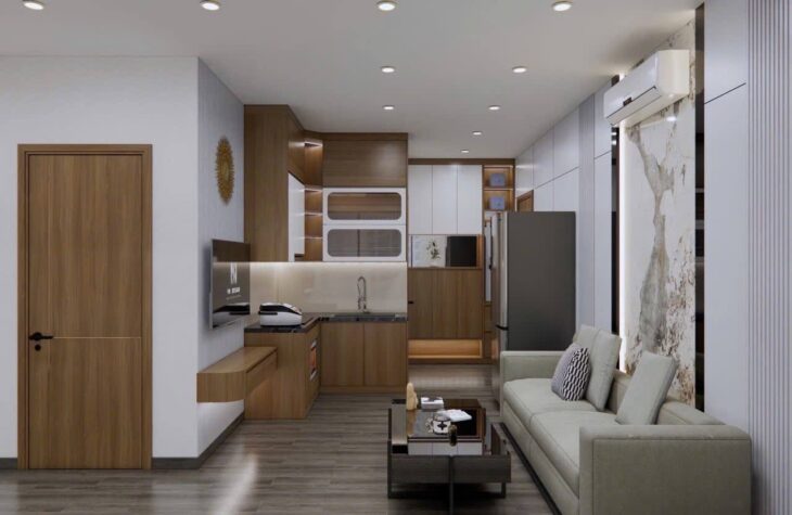 Bán nhà Lê Trọng Tấn La Khê giá 2.95 tỷ, diện tích 53m2, tầng 9, mặt tiền 3m