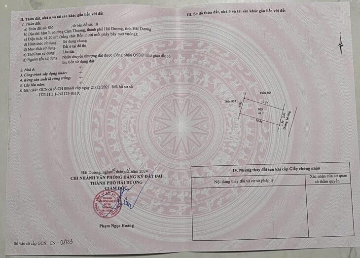 CẬU E TRAI GỬI BÁN GẤP! Lô góc ngõ 10 Trần Cảnh – Cẩm Thượng, ô tô đỗ cửa, giá cực tốt!