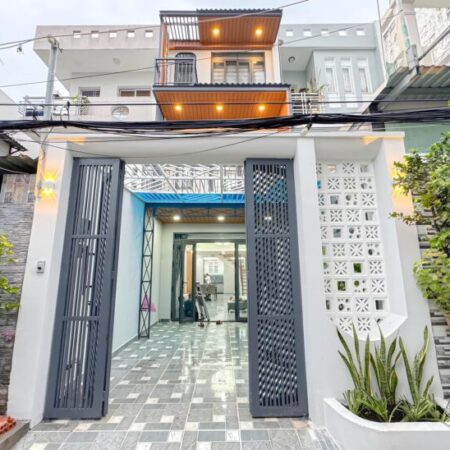 Nhà phố hẻm xe hơi Huỳnh Tấn Phát, 4×19.5m, 3 tầng, chỉ 8.5 tỷ